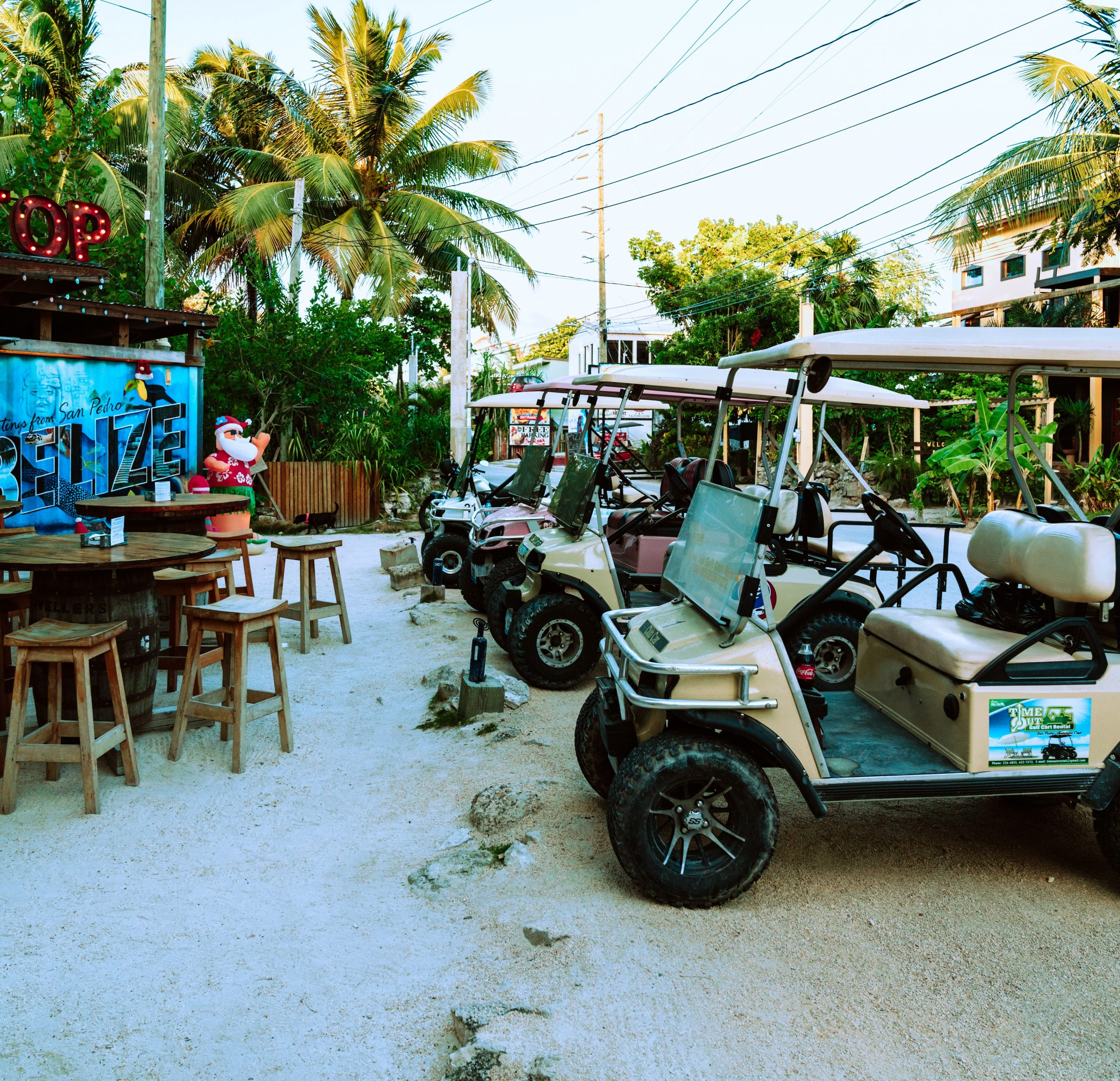 Golf Carts and Bicycles Rentals